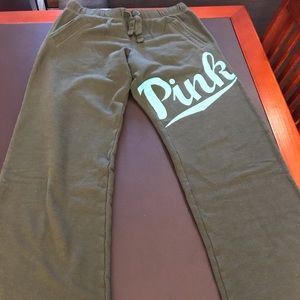 Pink boyfriend sweat pants!